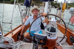 Dietmar-looking-anxious-as-we-prepare-to-raft-up-to-Liberte