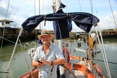Dietmar-smiling-at-the-top-of-the-first-Gatun-Lock
