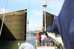 first-Gatun-lock-gates-closing-behind-us
